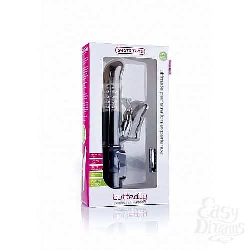  2   Rechargeable Butterfly Black SH-SHT195BLK