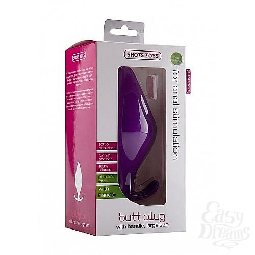  3     Butt Plug with Handle Large - 13,1 . 