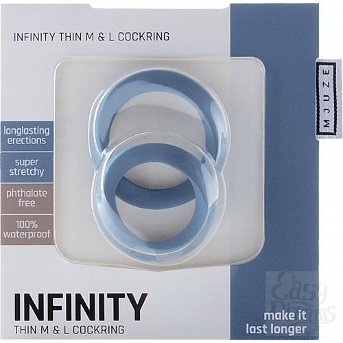 2    2      Infinity Thin M and L Cockring
