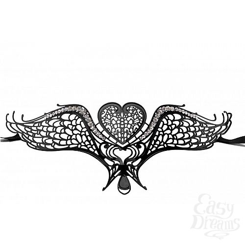  1:  ׸    Swan Masquerade Mask