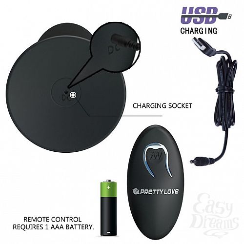  3         Remote Control Vibrating Plug - 11 .