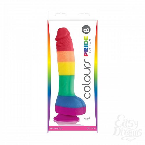  2    Pride Edition 8 Dildo - 25,4 .