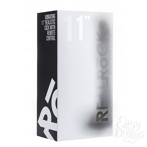  2  ׸ - Vibrating Realistic Cock 11  With Scrotum - 29,5 .