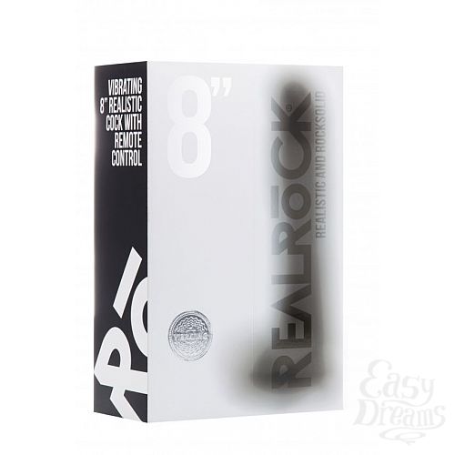  2  ׸ - Vibrating Realistic Cock 8  With Scrotum - 20 .