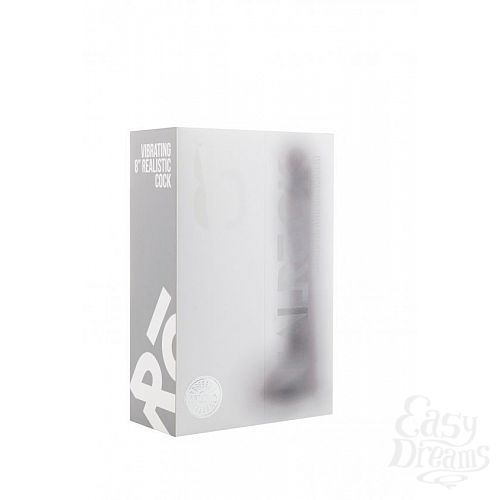  2   - Vibrating Realistic Cock 8  With Scrotum - 20 .