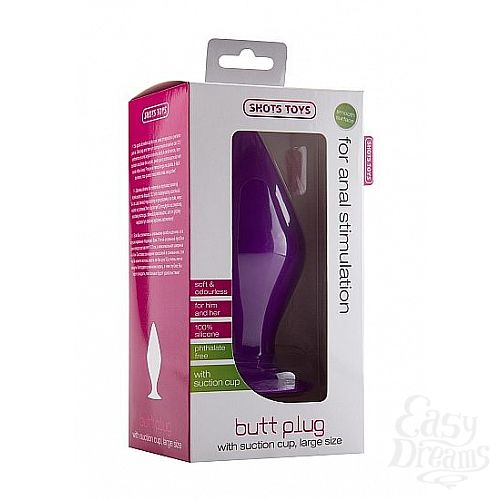  3      Butt Plug with Suction Cup Large