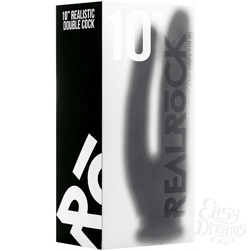  2  ׸ -  Realistic Double Cock 10 Inch - 25,5 .