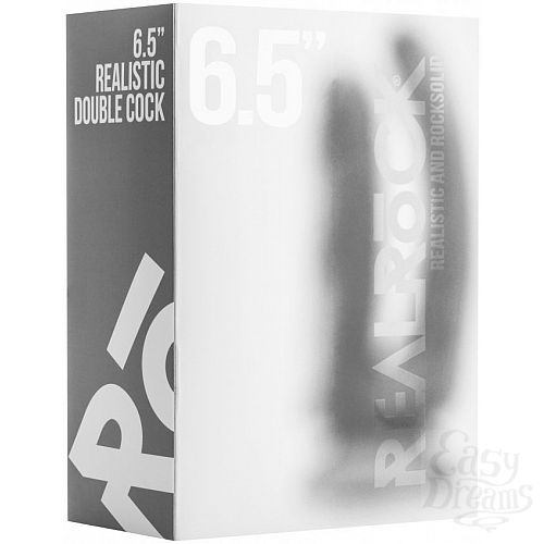  2   -  Realistic Double Cock 6,5 Inch - 16,5 .