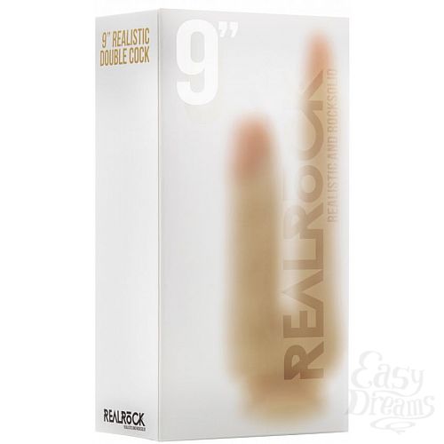  2   -  Realistic Double Cock 9 Inch - 23 .