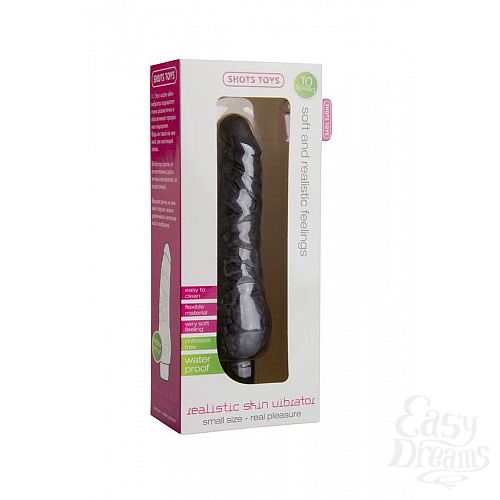  2  ׸ - Realistic Skin Vibrator Small - 16,3 .