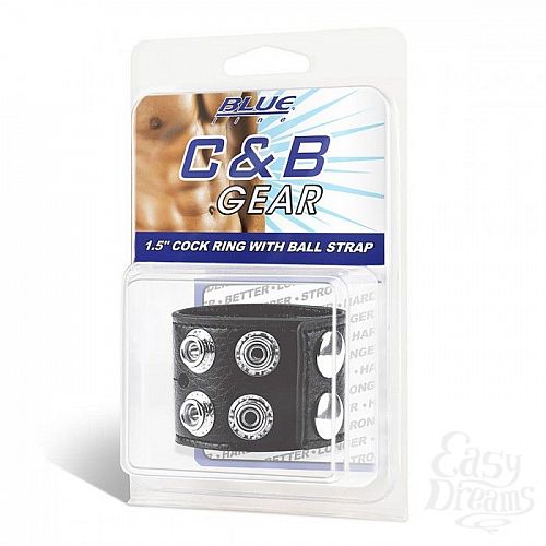  2       1.5  Cock Ring With Ball Strap