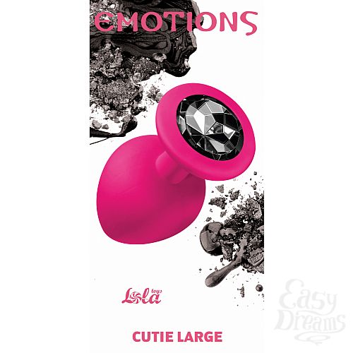  1:    Emotions Cutie Large Pink black Crystal 4013-01Lola