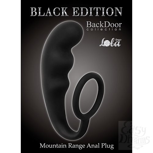  1:       Mountain Range Anal Plug Black 4218-01Lola