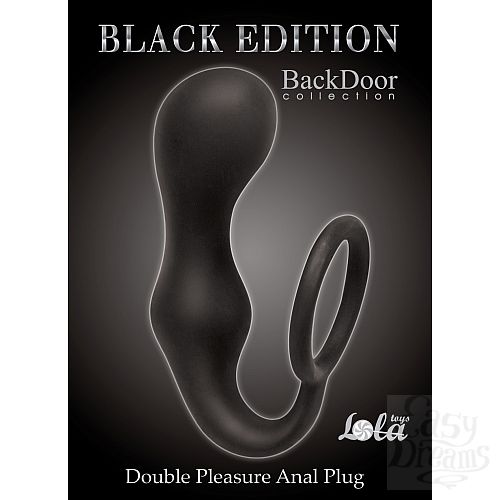  1:       Double Pleasure Anal Plug Black 4217-01Lola