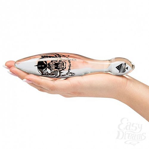  3     Motorhead Bomber Clear Black Glass - 17,8 .