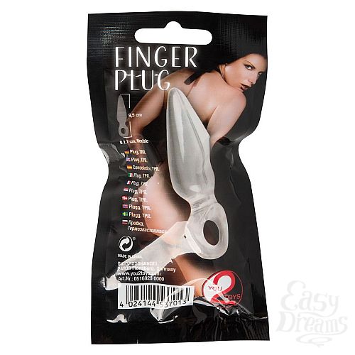  3        Finger Plug - 9,5 .