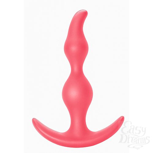  2    Bent Anal Plug Black 5002-01lola