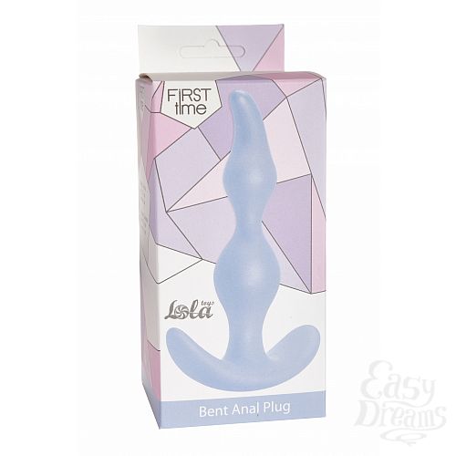  3    Bent Anal Plug Pink 5002-02lola