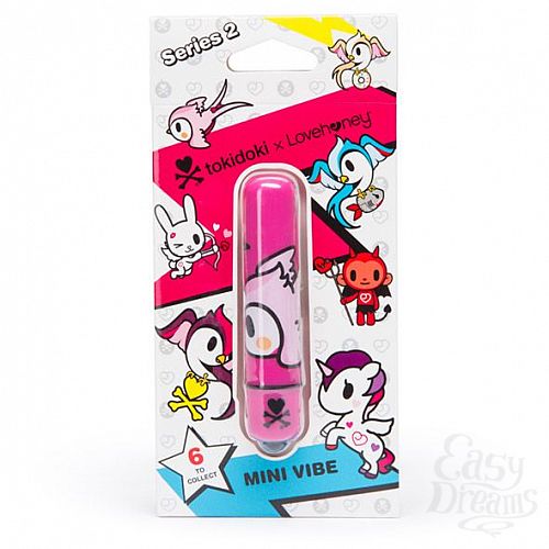  2      MINI BULLET VIBRATOR PINK WINGDING