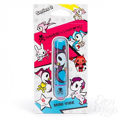  3      MINI BULLET VIBRATOR BLUE SWOOP