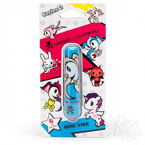  3      MINI BULLET VIBRATOR BLUE SPRINKLES