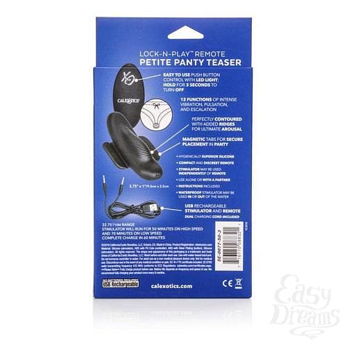  4    Remote Lock N Play Panty Tease  California Exotic Novelties, 9.5  
