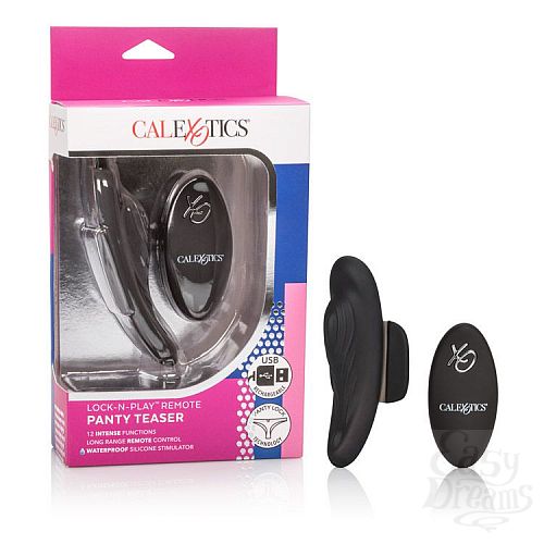  2     Remote Lock N Play Panty Tease  California Exotic Novelties, 11.5  