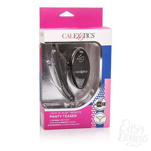  7     Remote Lock N Play Panty Tease  California Exotic Novelties, 11.5  