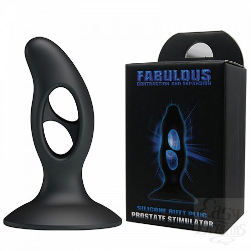  2  ׸   Silicone Butt Plug - 9,3 .