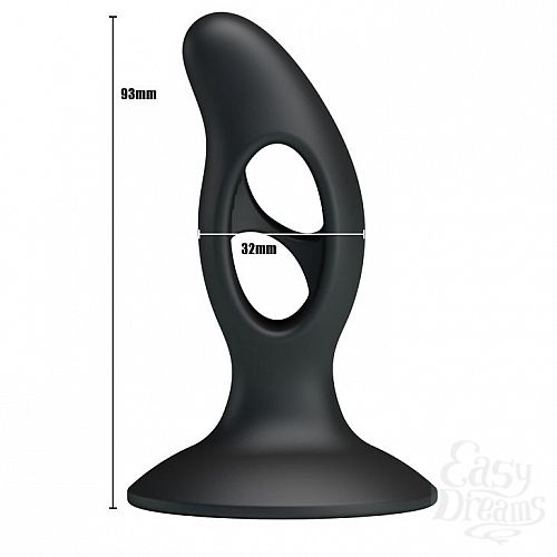  6  ׸   Silicone Butt Plug - 9,3 .