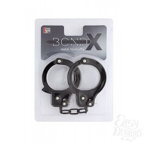  2  ׸     BONDX METAL CUFFS BLACK