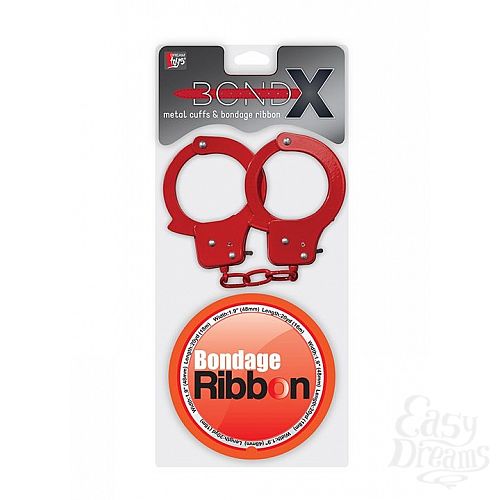  2     BONDX METAL CUFFS AND RIBBON:        