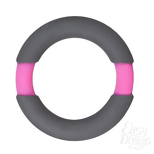  1:     NEON STIMU RING 37MM GREY/PINK