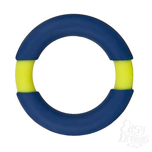  1:     NEON STIMU RING 42MM BLUE/YELLOW