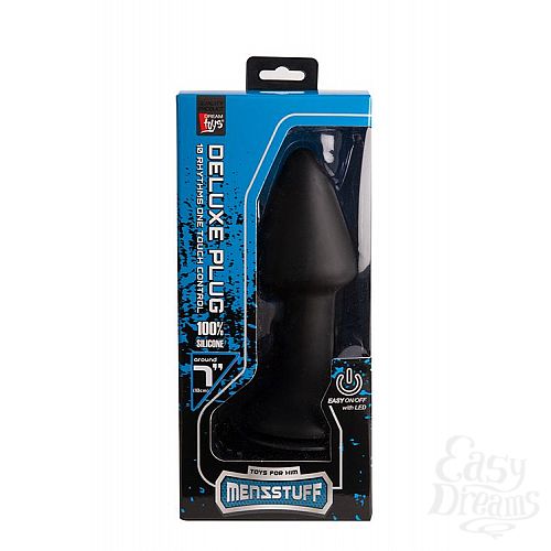  2     MENZSTUFF VIBRATING BUTT PLUG 7INCH - 17,8 .
