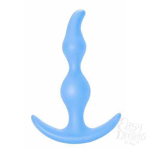  1:     Bent Anal Plug Black - 13 .