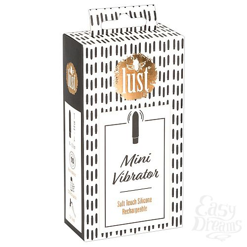 4  ׸ - Lust Mini Vibrator - 9,6 .