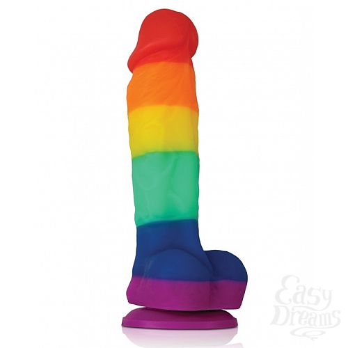  1:    Colours Pride Edition 5  Dildo - 17,8 .