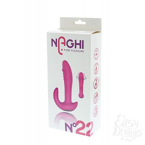  2   -    NAGHI NO.22 RECHARGEABLE DUO VIBRATOR