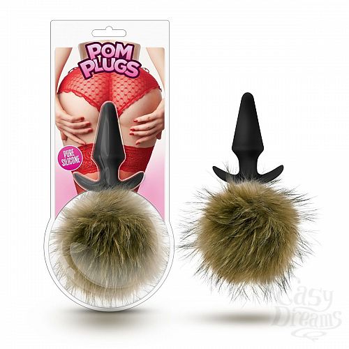  2         Fur Pom Pom - 12,7 .