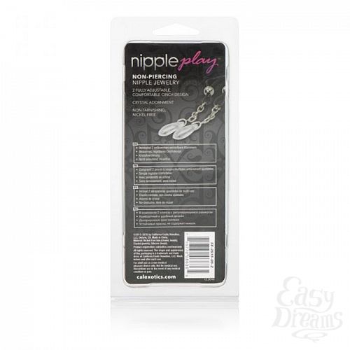  3     Nipple Play Non-Piercing Nipple Jewelry Crystal