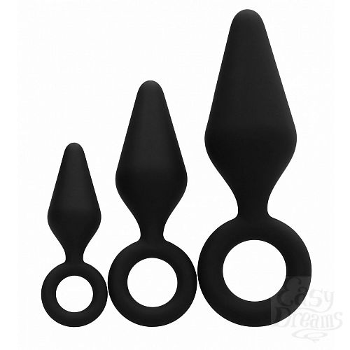  1:    3   Silicone Butt Plug Set