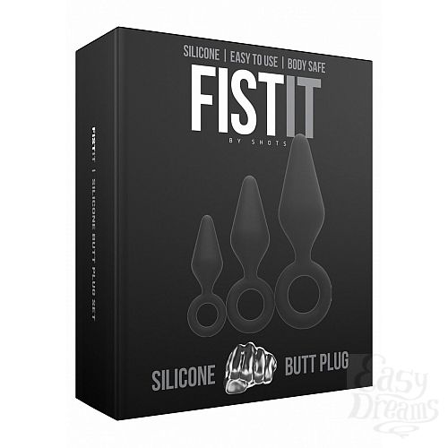  2    3   Silicone Butt Plug Set