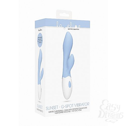  3   Loveline G-spot Sunset Blue SH-LOV016BLU