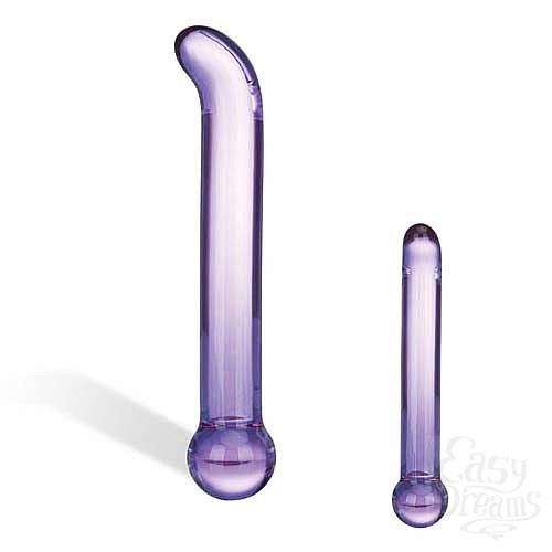  2   G- PURPLE G-SPOT TICKLER GLAS-51