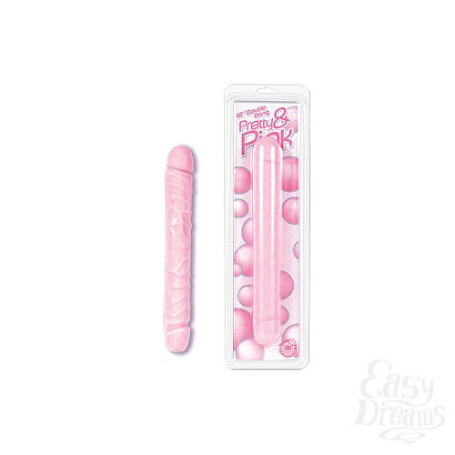 Фотография 1:  Двухсторонний фаллос PINK & PRETTY 280-05 CD DJ Фотография 1:  Двухсторонний фаллос PINK & PRETTY 280-05 CD DJ