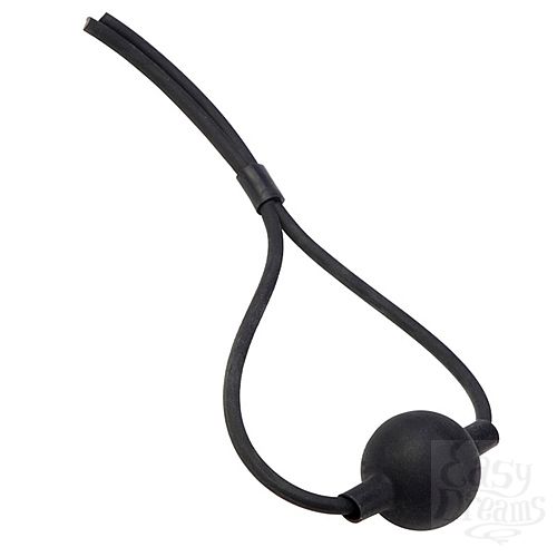 Фотография 2:  Кляп из силикона черный BALLGAG 2739-03 CD SE Фотография 2  Кляп из силикона черный BALLGAG 2739-03 CD SE