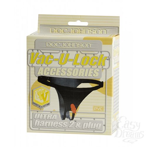 Фотография 2:  Трусики со штырьком для насадок Harness Фотография 2  Трусики со штырьком для насадок Harness