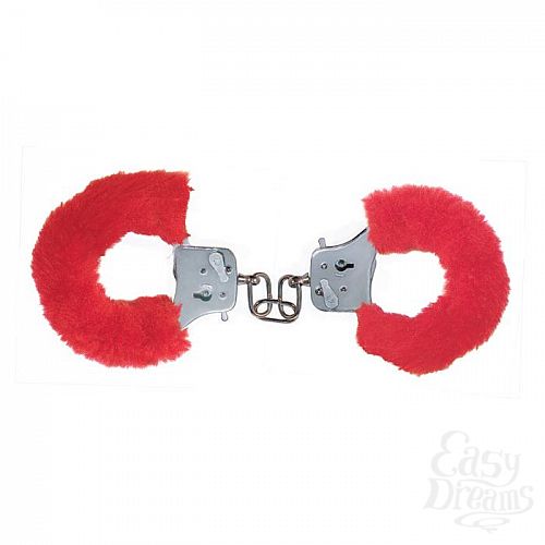 1:     Furry Fun Cuffs Red 9504
