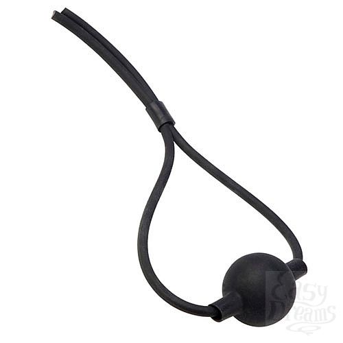 Фотография 1:  Кляп из силикона черный BALLGAG Фотография 1:  Кляп из силикона черный BALLGAG
